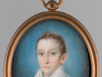 GG Min 11  GG Min 11, Hans Veit Schnorr von Carolsfeld (1764-1841), Junge im Anzug, Elfenbein, 6,8 x 5,2 cm : Museumsfoto: Claus Cordes